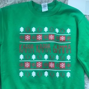 Kappa Kappa Gamma Christmas sweatshirt